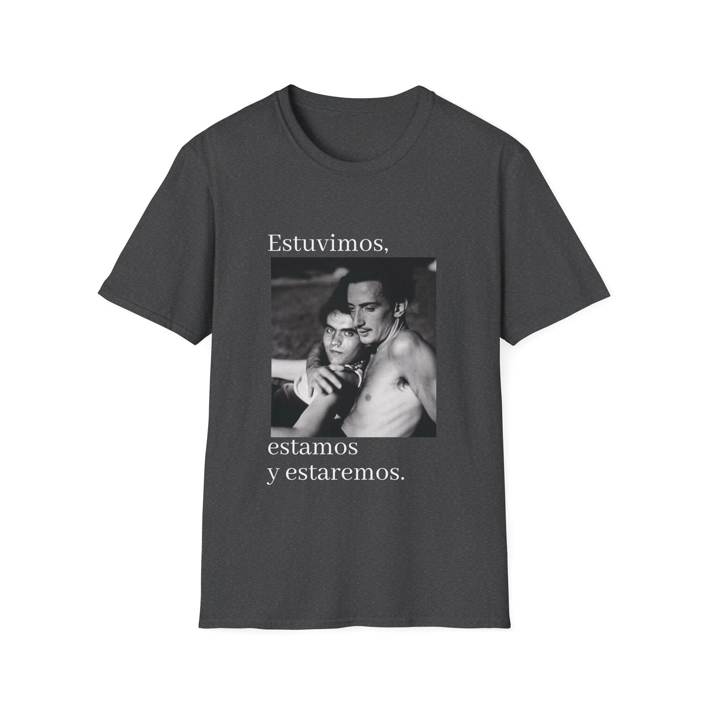 LGBT Icons Unisex T-Shirt - Dali and Lorca Friendship Tribute